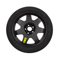 Galette ALU  4*17 / 5-114.3 / ET10 / P67.1 / pneu 125/80